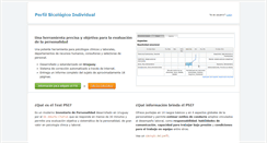 Desktop Screenshot of beta.psicologiatotal.com